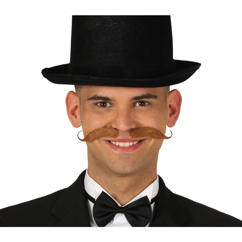 Moustache bavaroise Marron - Partywinkel