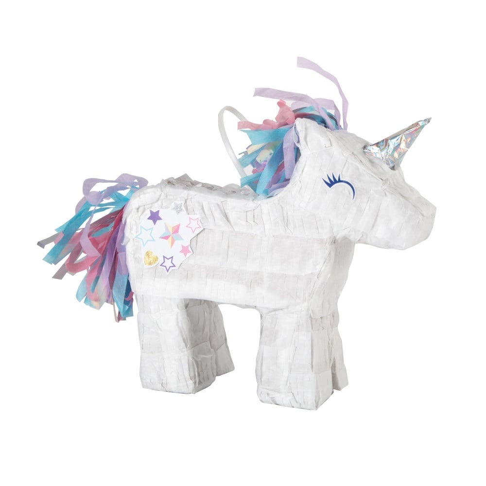 Piñata Licorne blanche 37x14x36 cm - Partywinkel