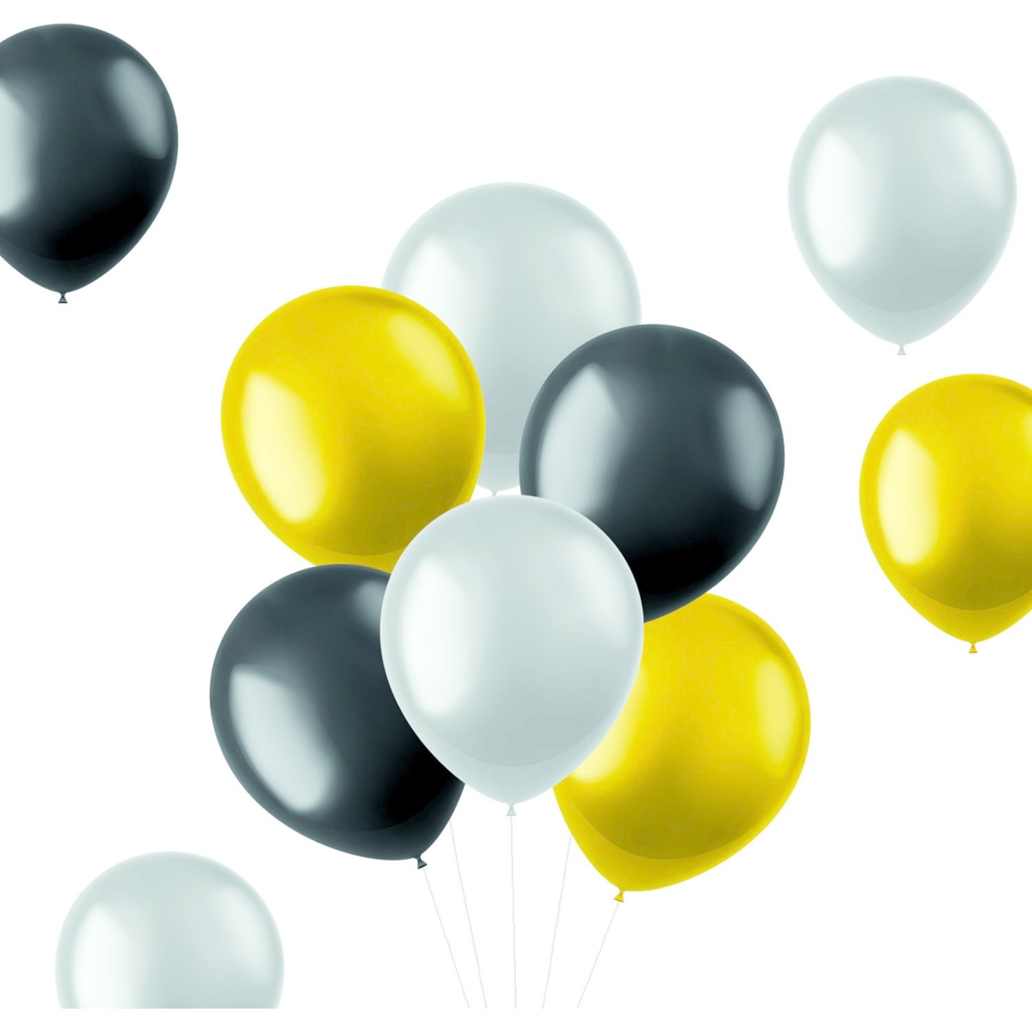 Ballons de baudruche colorés 33cm 50pcs - Partywinkel