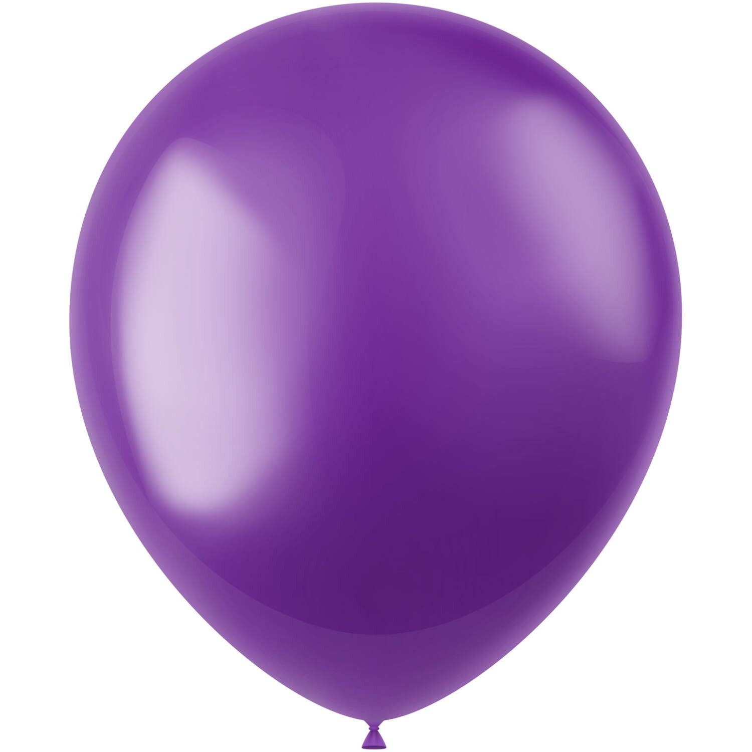 Ballon de baudruche latex : 5 ballons violet métallisé - décoration  anniversaire fête