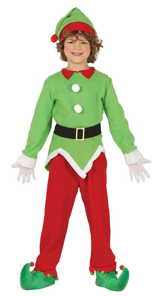 Costume d'elfe de Noël Enfant Partywinkel