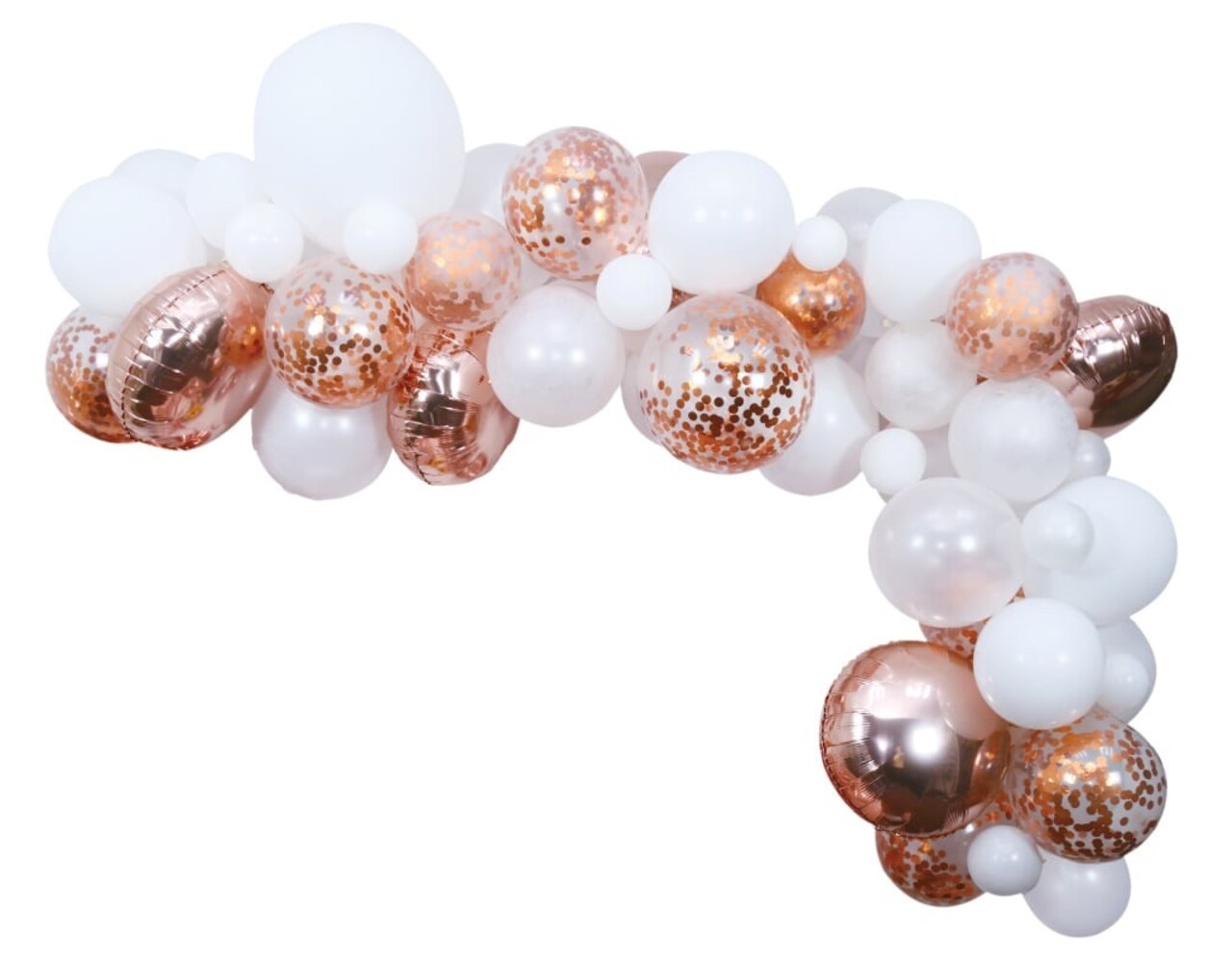 Arche de ballons fait maison Rose Gold 4m Partywinkel