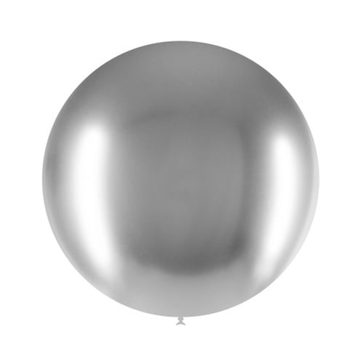Ballon géant rond argent
