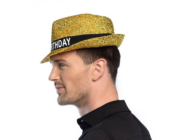 Chapeau doré de bonne fête - Partywinkel