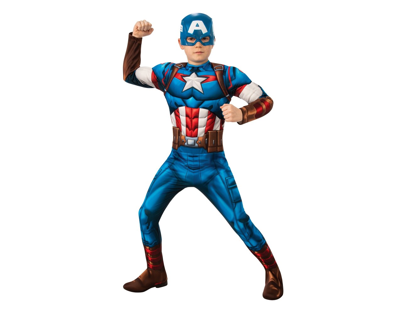 Costume Captain America Enfant Bleu - Partywinkel