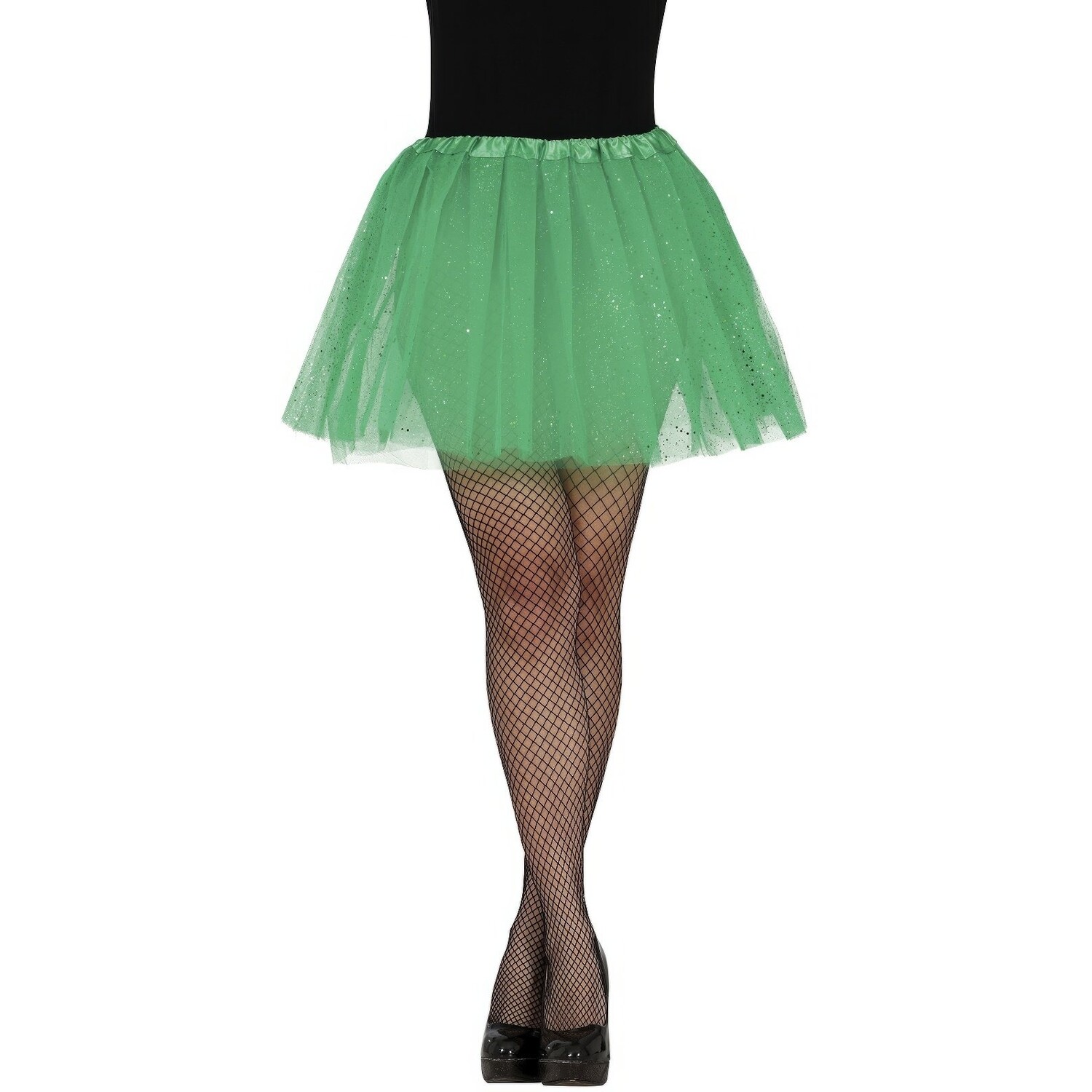 Tutu avec paillettes vert fonc 40cm Partywinkel