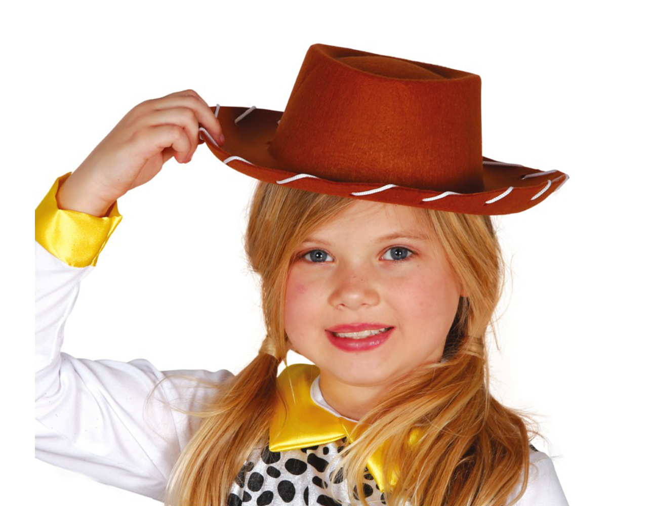 Sombrero vaquero niño marron 