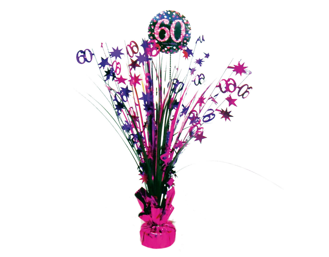 Decoración del 60 cumpleaños, decoración del 60 cumpleaños, feliz