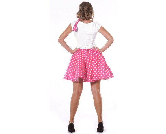 Disfraz de Niña DISFRAZZES Chaqueta Pink Ladies Grease Rosa Con Coche  (Talla: 10 a 12 años)