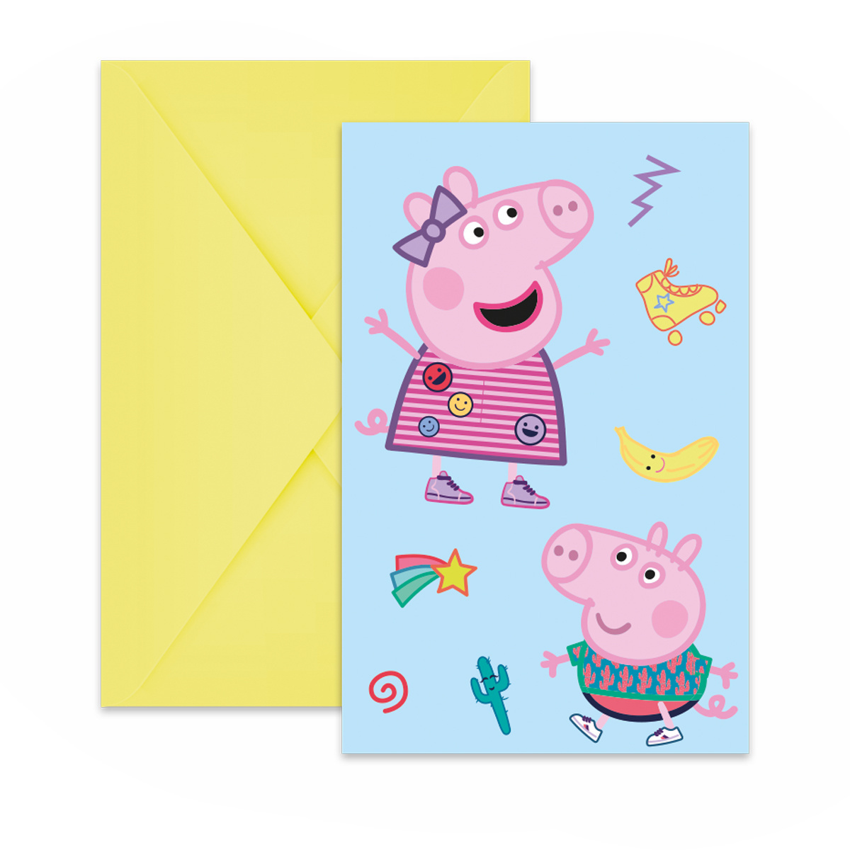 Pegatinas de los mejores amigos de Peppa Pig - Partywinkel