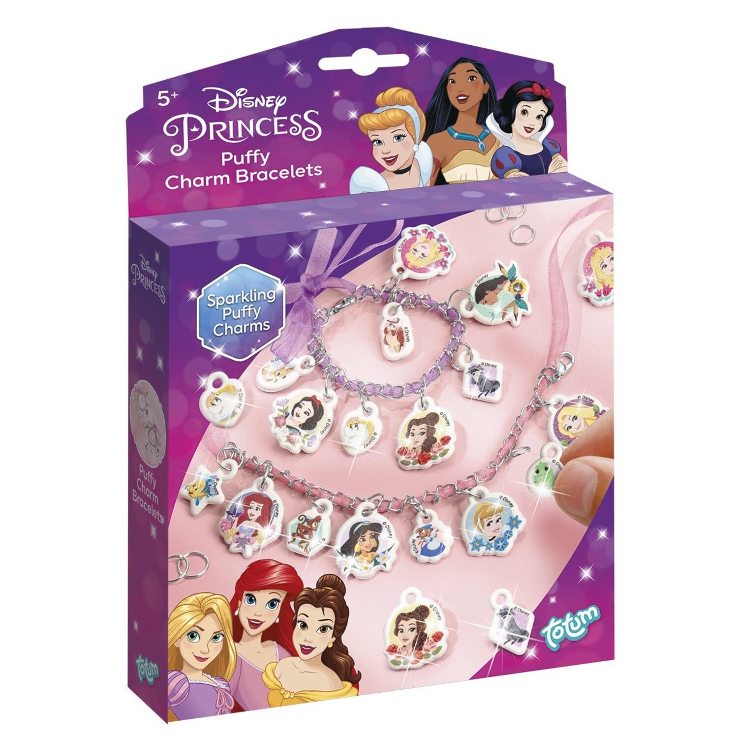 Totum Princesas Disney Cajas Con Pegatinas Stickers Rosa