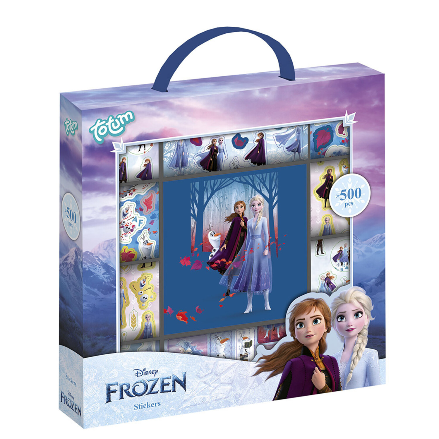 Totum Disney Frozen 2 pegatinas de ventana para niños