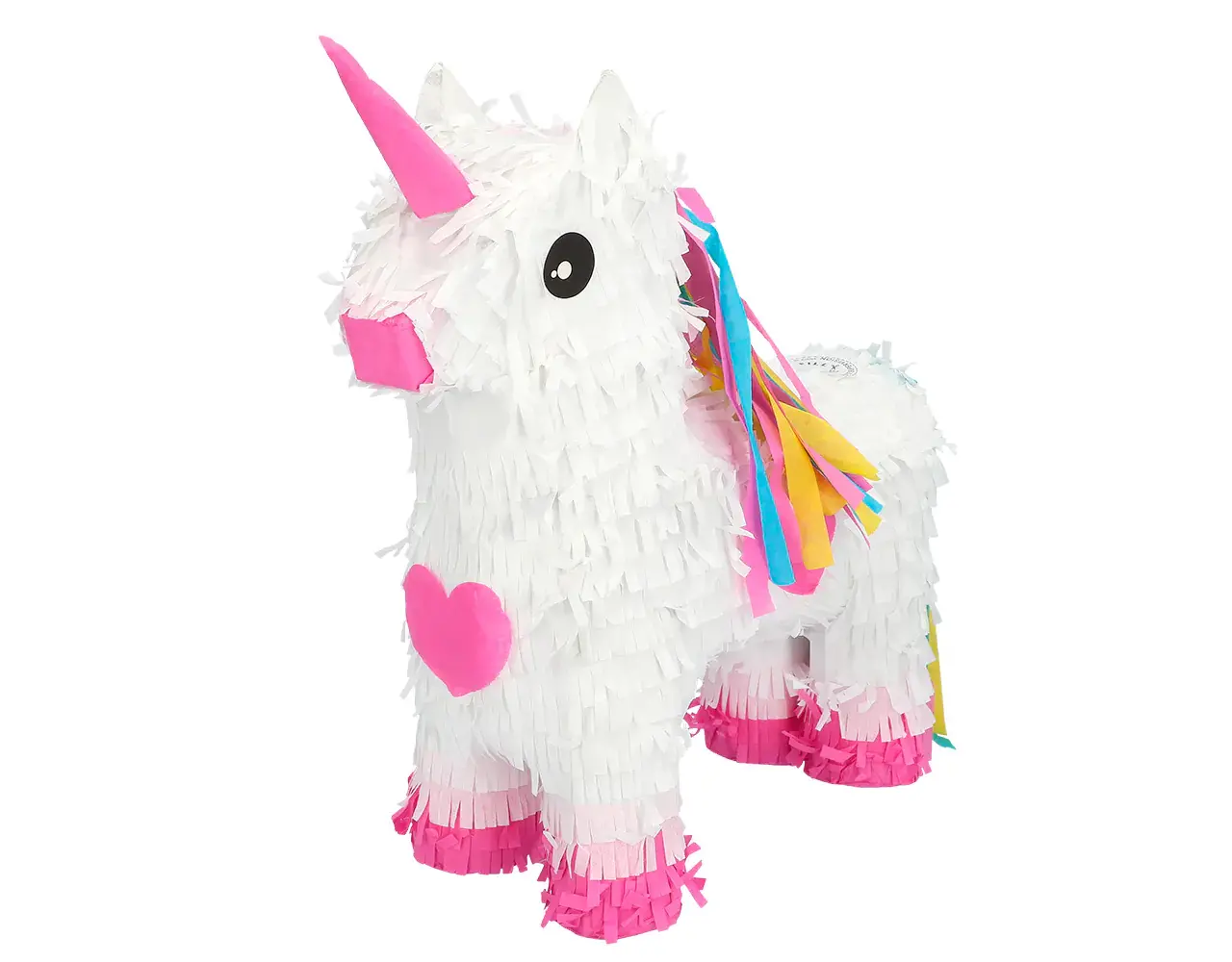 Piñata Unicornio blanco 37x14x36 cm - Partywinkel