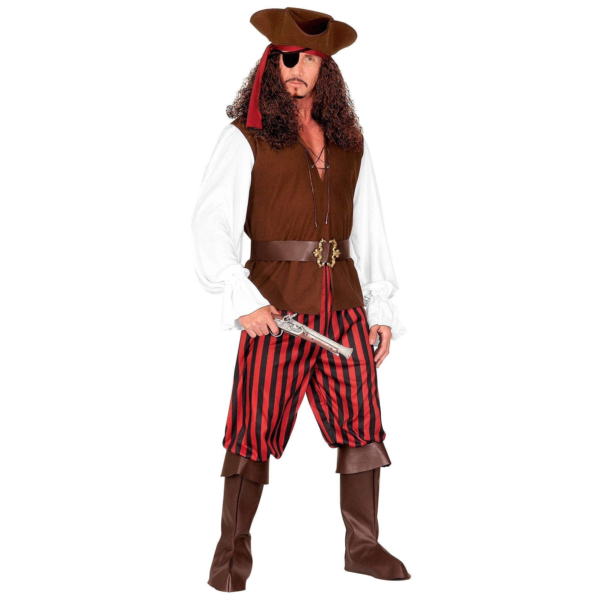 Pañuelo pirata rojo - Partywinkel