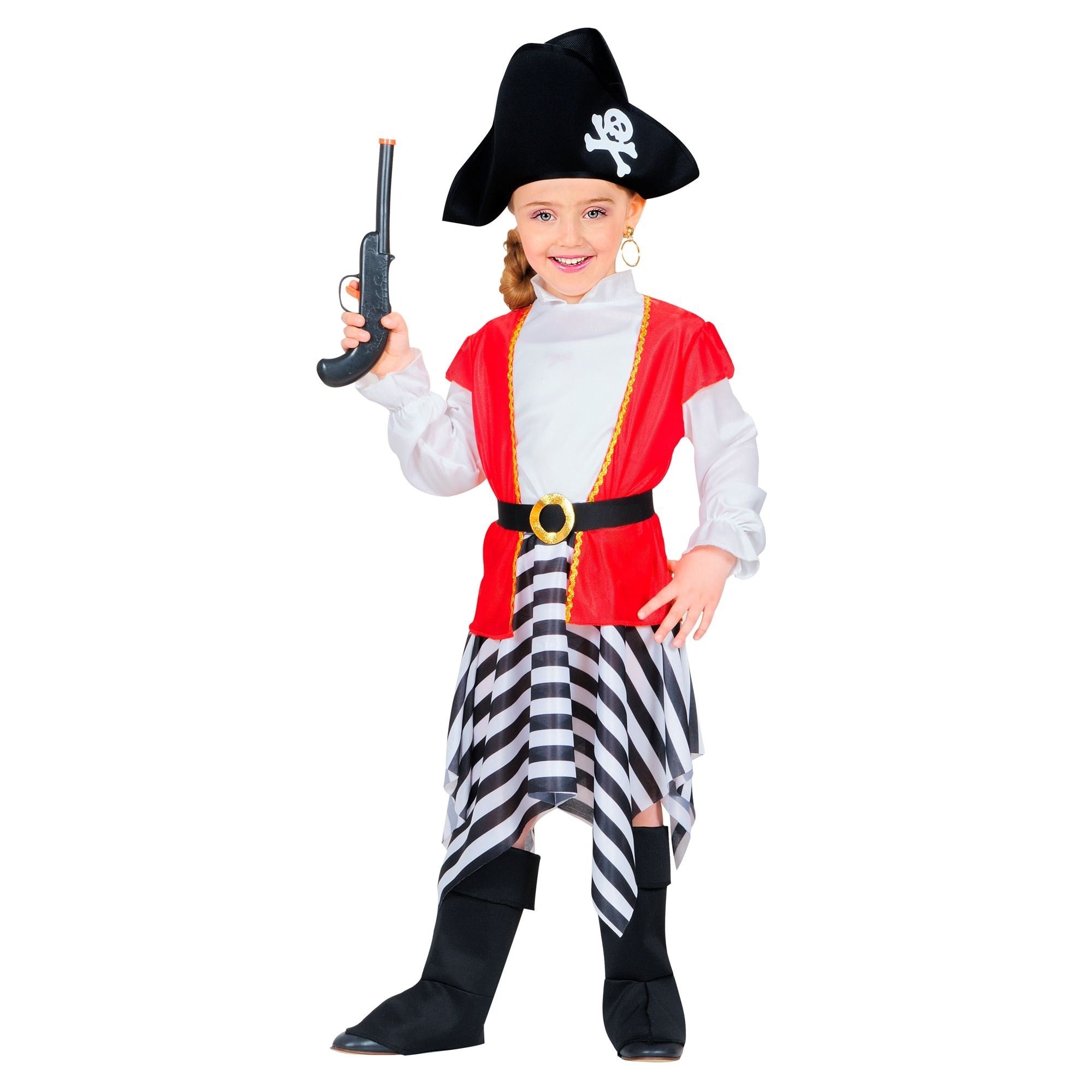 Juego de 6 accesorios para disfraz de capitán pirata, 2 parches para ojos  para niños, sombrero con cinturón para niños y niñas, fiesta de Halloween