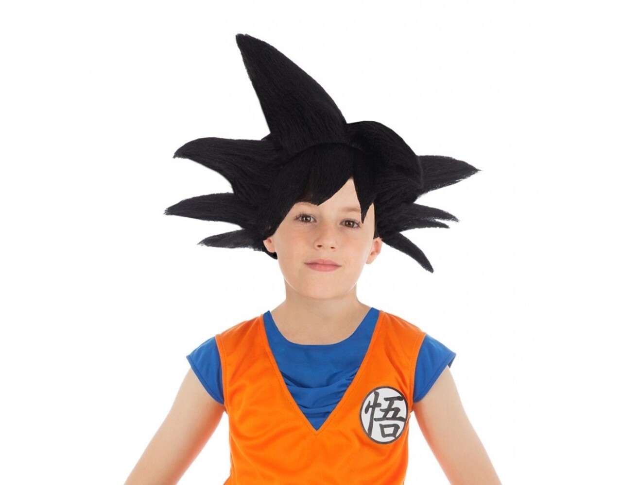 Goku Saiyan Peluca Niño Negro Niño Dragon Ball Z - Partywinkel
