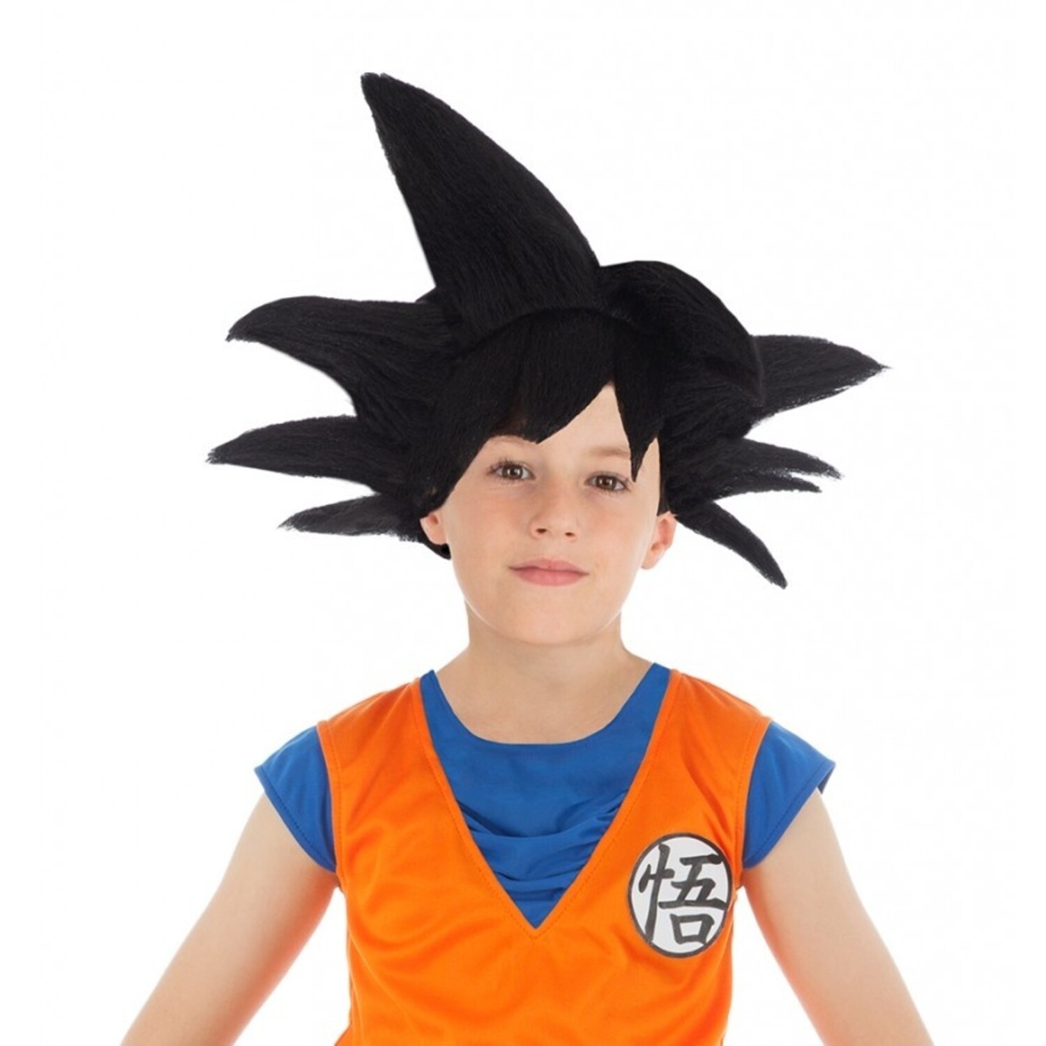 Goku Saiyan Peluca Niño Negro Niño Dragon Ball Z - Partywinkel