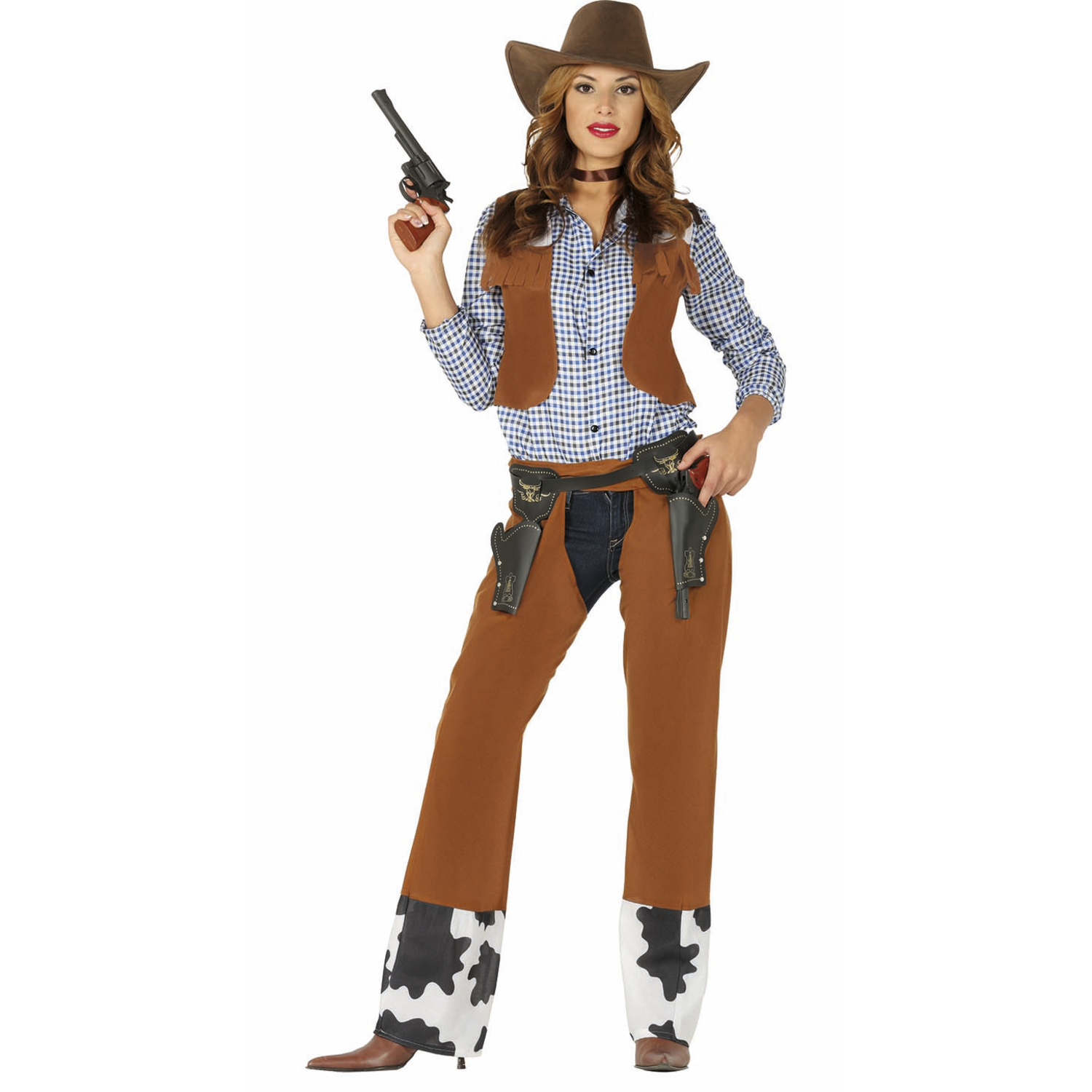 Costume da Cowgirl marrone per bambina