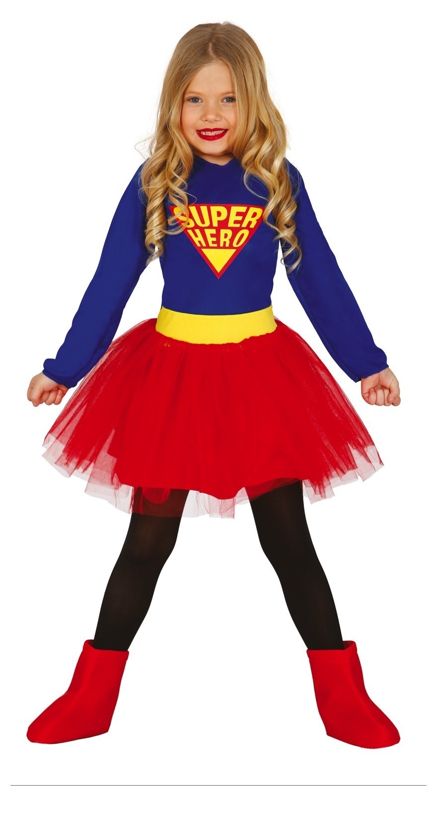 Costume da Super Donna Ragazza - Partywinkel