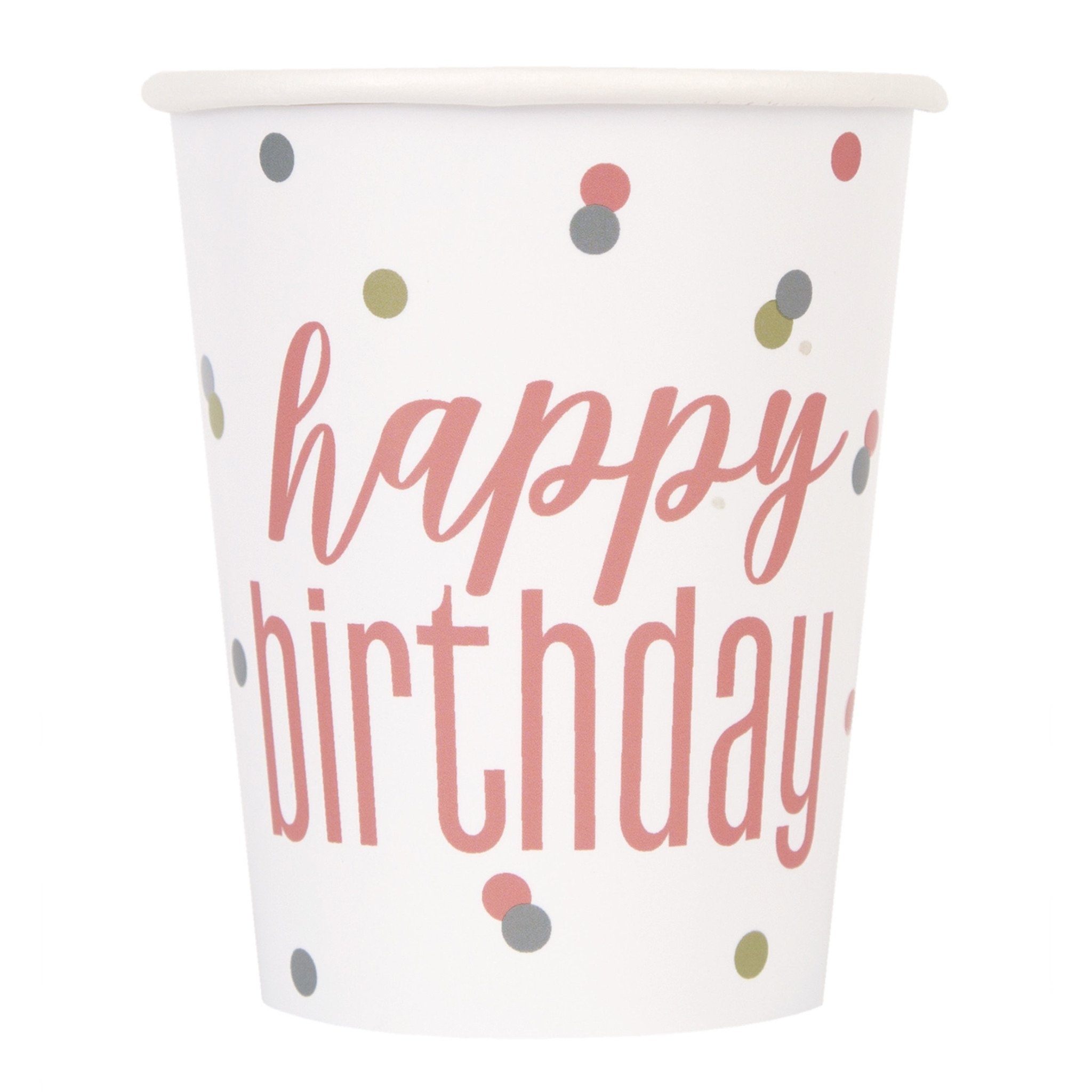 Decorazione da appendere Buon Compleanno 14cm 3pz - Partywinkel