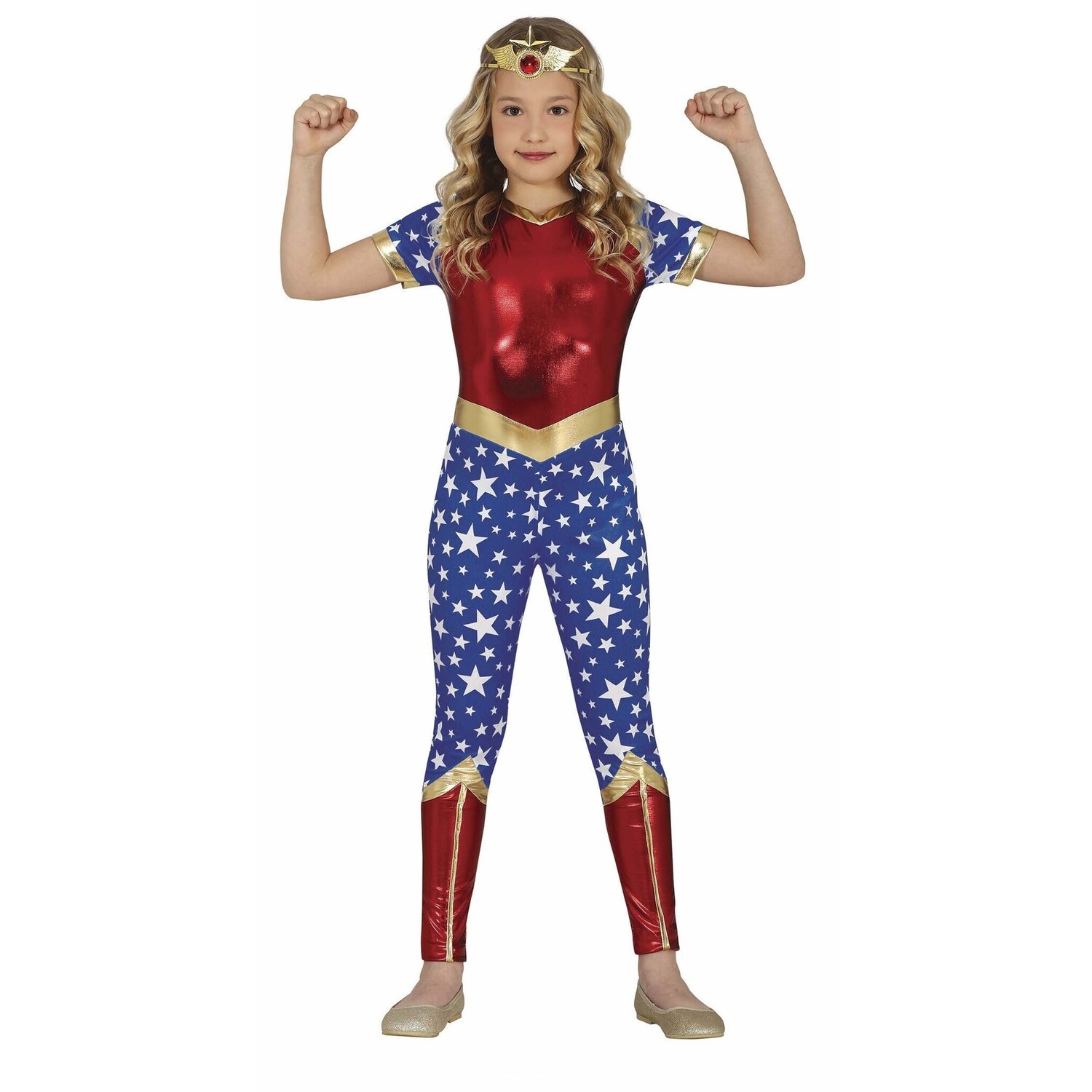 Costume da Super Donna Ragazza - Partywinkel