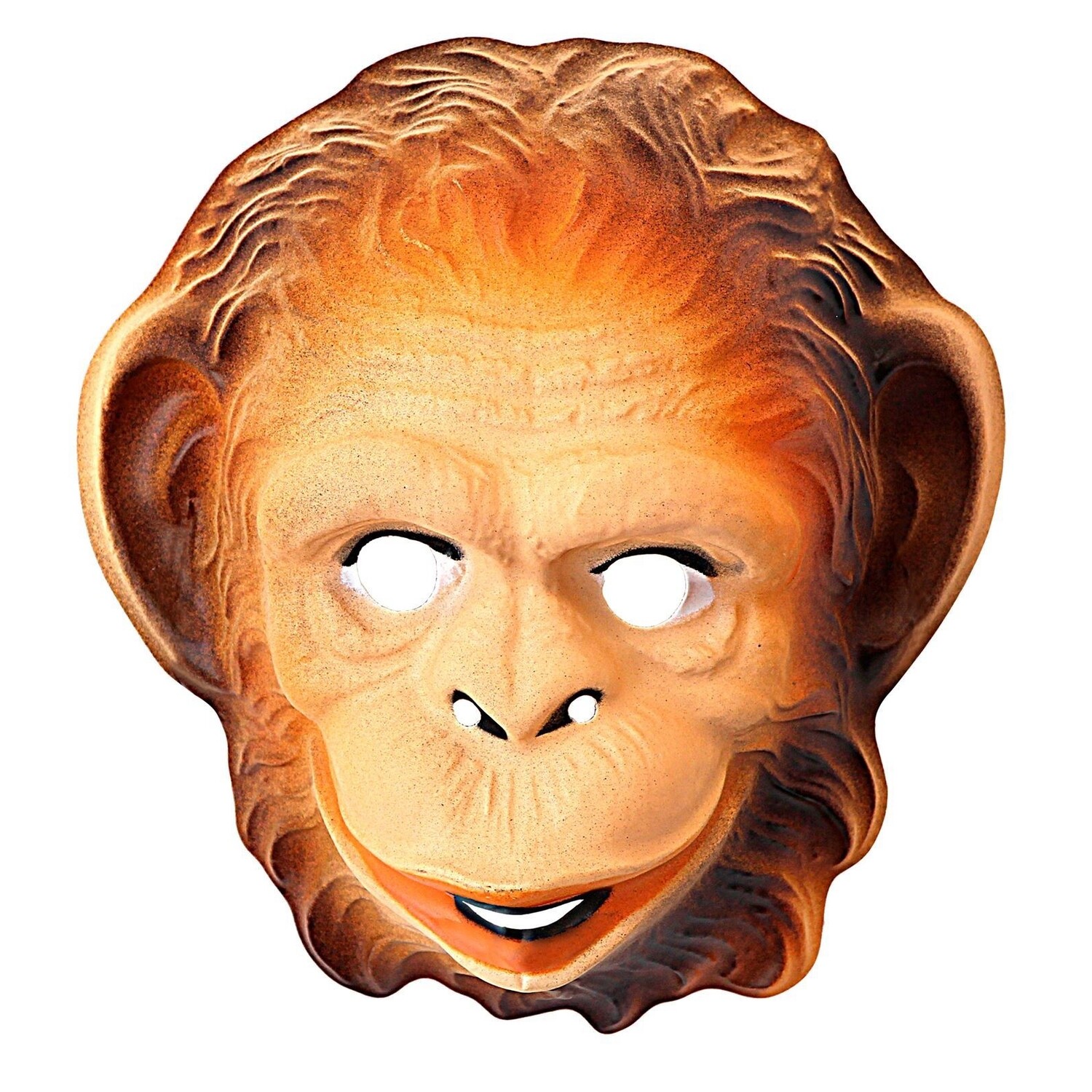 Maschera di plastica per bambini, scimmia - Partywinkel