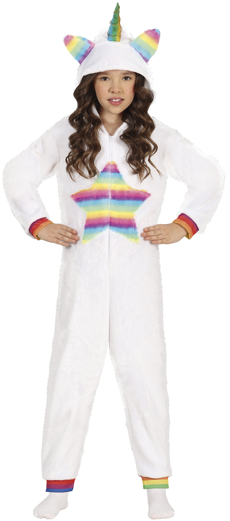 Costume da unicorno arcobaleno - Partywinkel