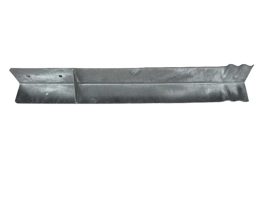 Grondanker hoek 80x780mm vuurverzinkt - 3mm dik