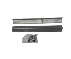 Grondanker hoek - 45x500mm (B/C) (per 2) [3mm] - Vuurverzinkt