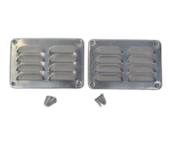 Ventilatierooster 130x90mm [1mm] - Aluminium