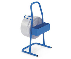 Haspel voor textielband 330x300x650mm (zonder wielen) - Geen coating - Blauw