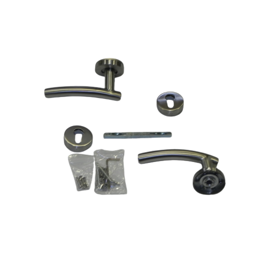 Deurkruk met rozetten