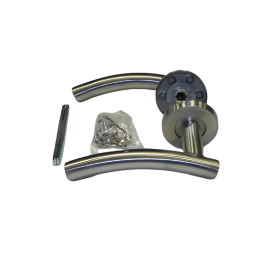 Deurkruk met rozetten