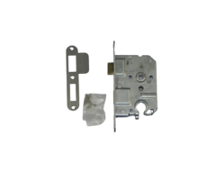 Insteekcilinderslot - 80x120mm (galva. + RVS) - Galvanisch verzinkt