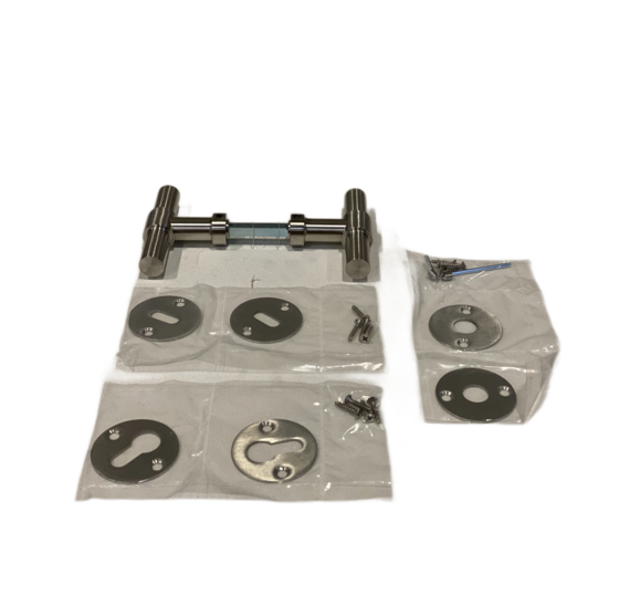 Deurkruk met rozetten