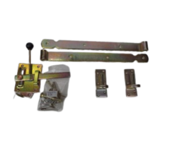 Deurbeslag 400mm [5mm] - Geel verzinkt