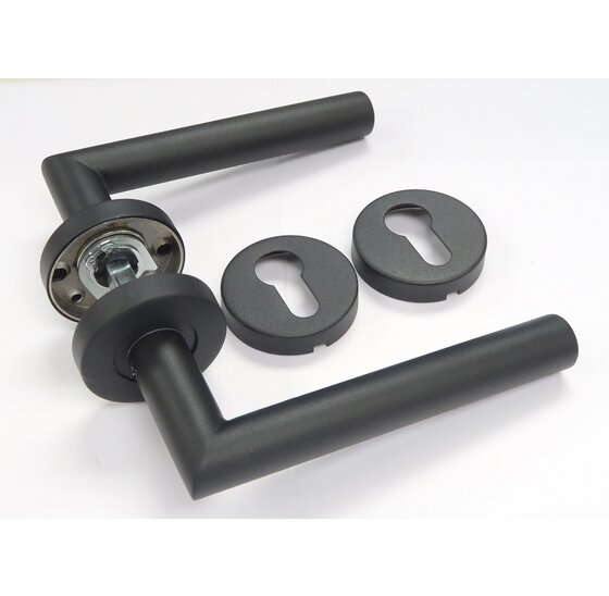 Deurkruk met rozetten