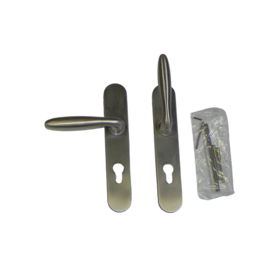 Deurschild en deurkruk