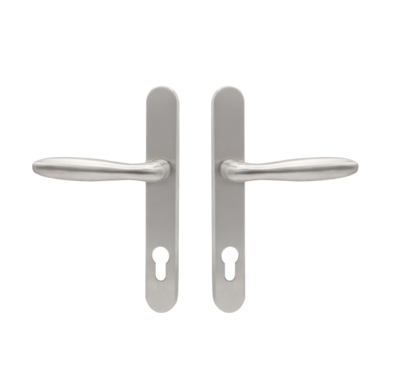 Deurschild en deurkruk