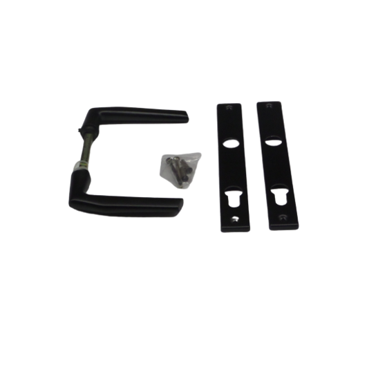 Deurschild en deurkruk