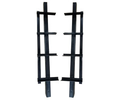 Flex Fence 50 cm draaibare lamellen - zwart