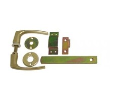 Tuindeursluiting - Geel verzinkt