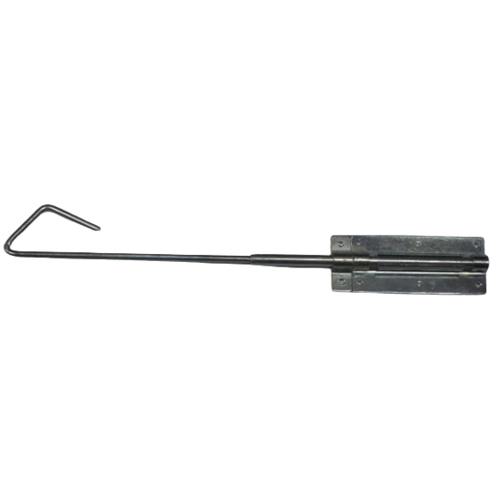 Staartgrendel 600mm Galvanisch Verzinkt
