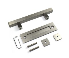 Deurgreep - Dubbele greep - RVS