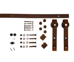 Schuifdeurbeslag - Recht model - Rustiek