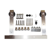 Schuifdeurbeslag - Recht model - RVS