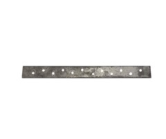 Koppelplaat schuifpoort 200x18x3mm vuurverzinkt met 12 gaten