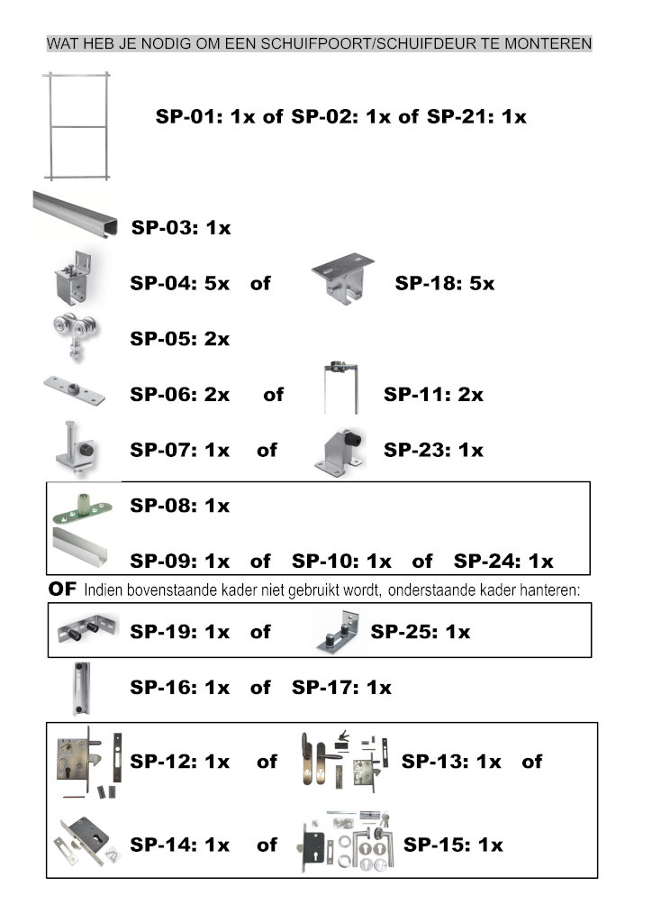Aluminium U-profiel 30x16mm, 1365mm lang, 2mm wanddikte (SP-02)