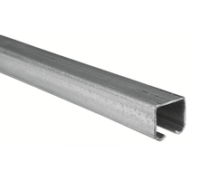 C-profiel geleider 3000 mm verzinkt, 31x33 mm, 100 kg draagkracht