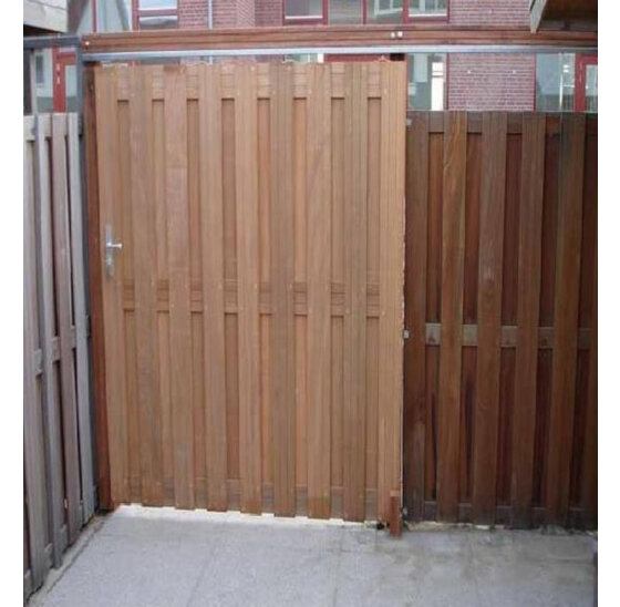 Schuifpoort frame 136,5x190 cm - 2mm vuurverzinkt staal